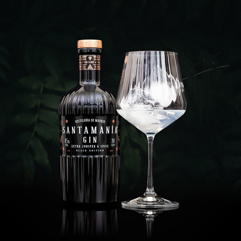 SANTAMANIA GIN - BLACK EDITION