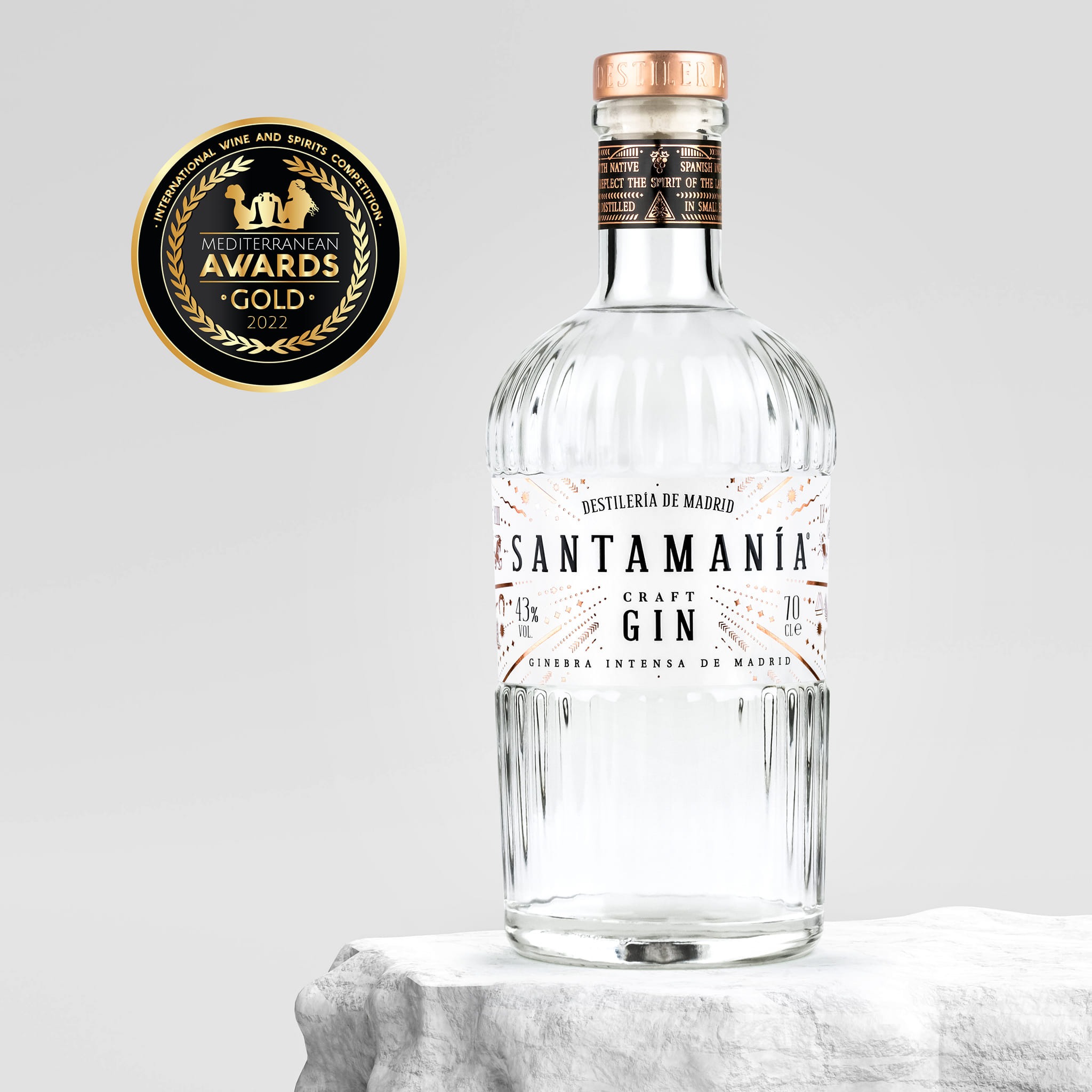 SANTAMANIA GIN - GOLD MEDAL