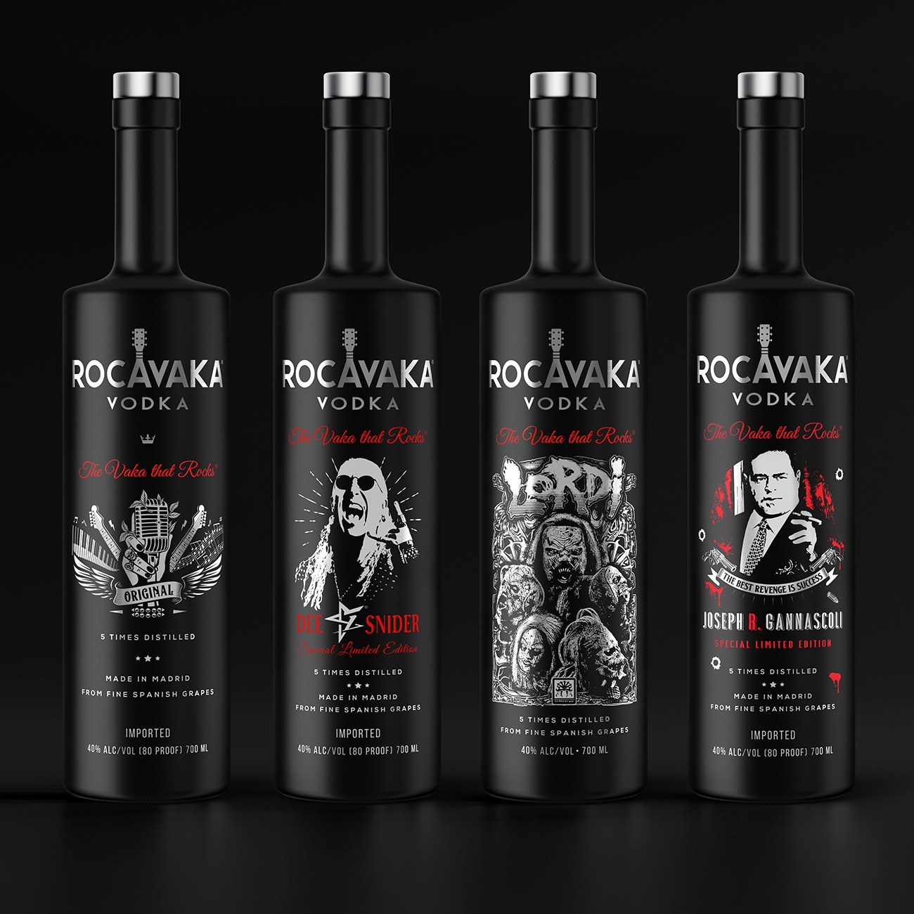 ROCAVAKA VODKA - DESTILERÍA DE MADRID