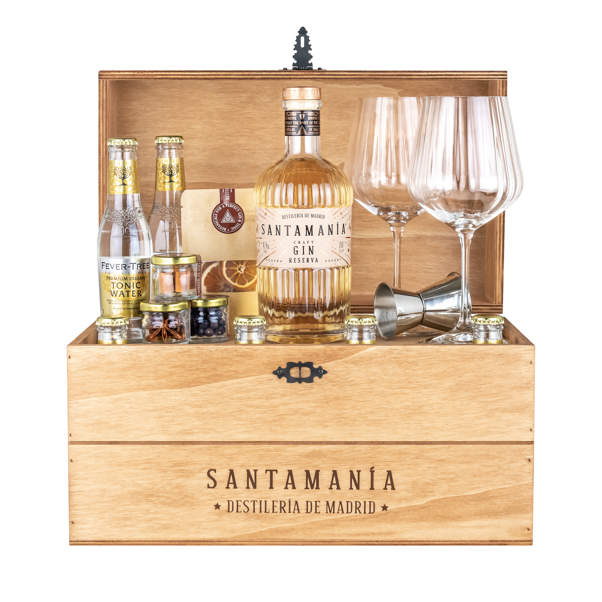 SANTAMANIA GIN RESERVA - COFRE REGALO