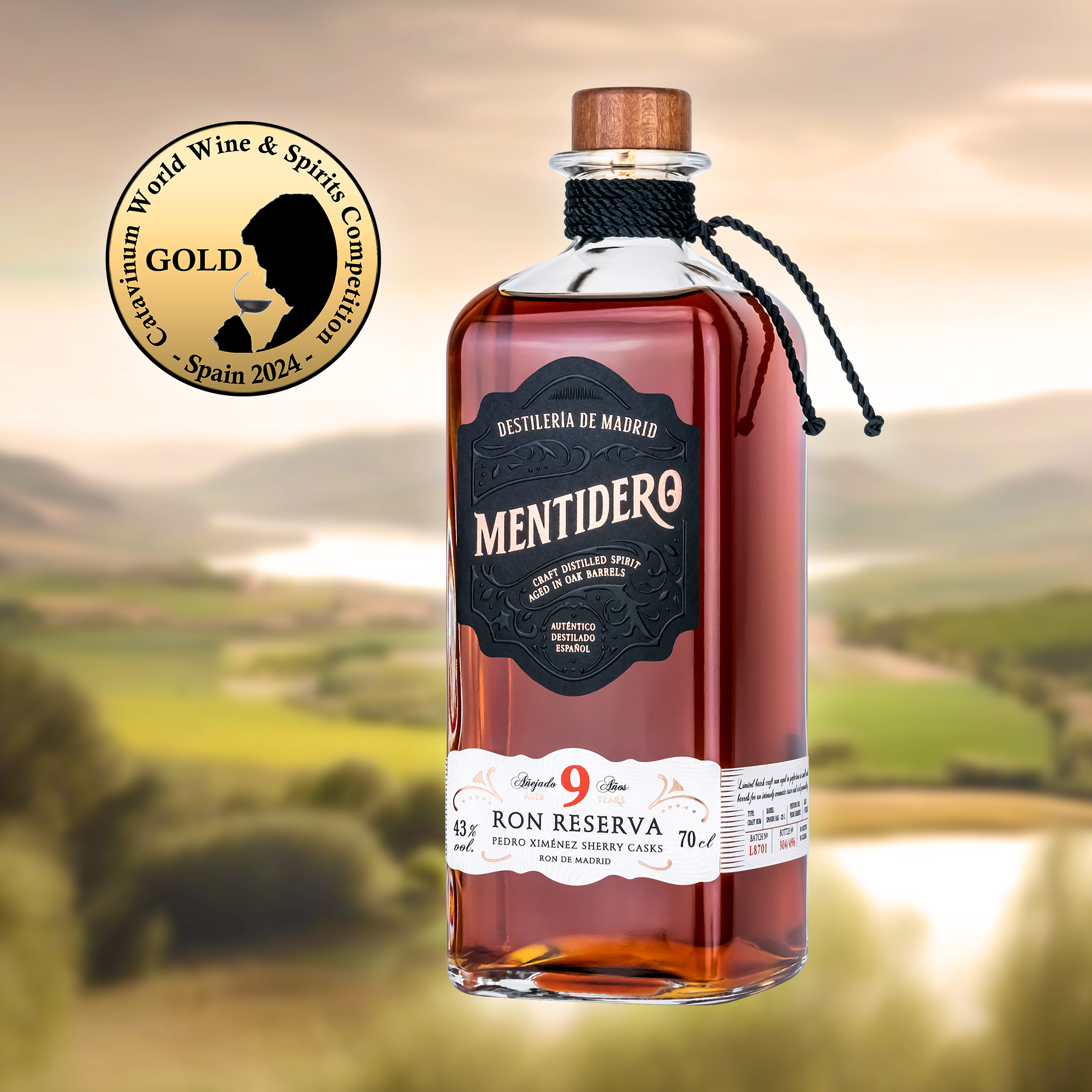 RON MENTIDERO RESERVA 9 AÑOS - Imagen 3